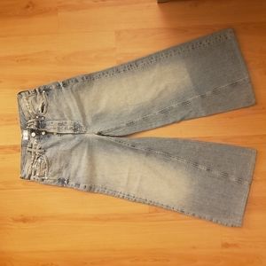 Mother Denim The Enchanter high rise wide leg